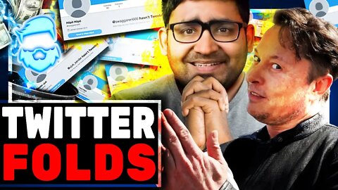 Twitter FOLDS To Elon Musk Demands For Data! We're About To Find Out The TRUTH!