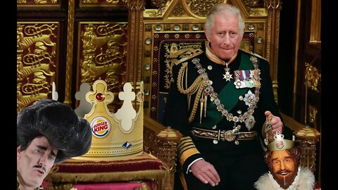 Prince Dumbo the 3rd gets his Burger King Crown