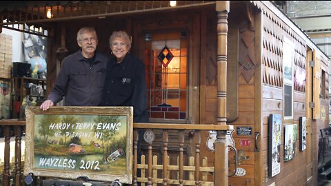 A wagon, vintage TVs, and eclectic art: The fascinating collection of a Mount Pleasant couple