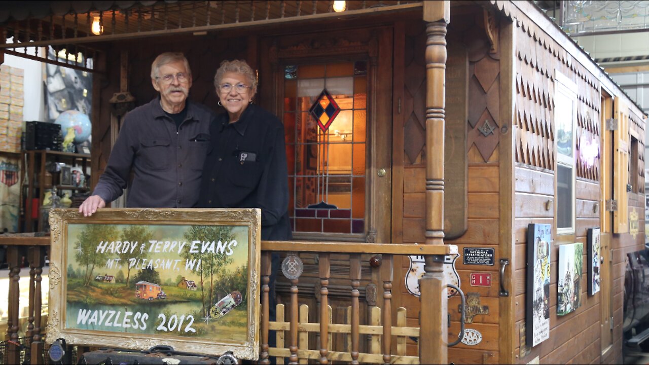 A wagon, vintage TVs, and eclectic art: The fascinating collection of a Mount Pleasant couple