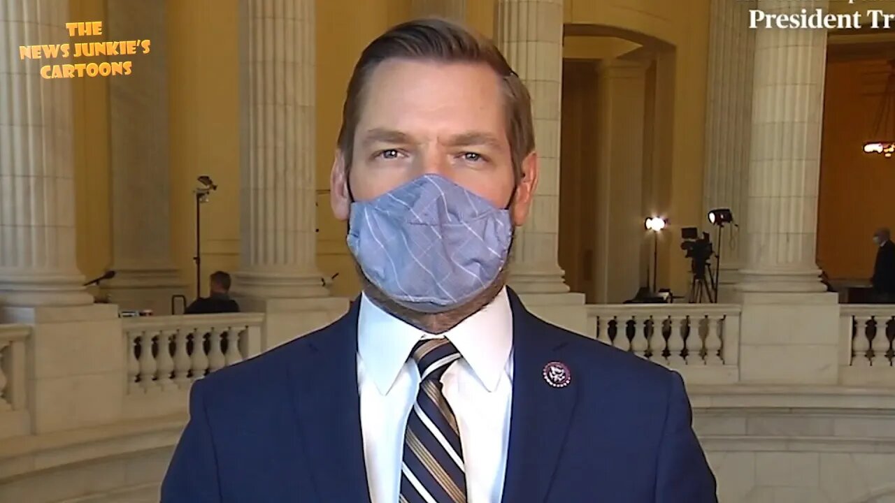 'Impeachment manager' Swalwell compares President Trump with Bin Laden.