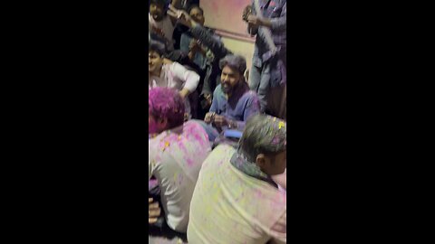 Vrindavan prem mandir holi
