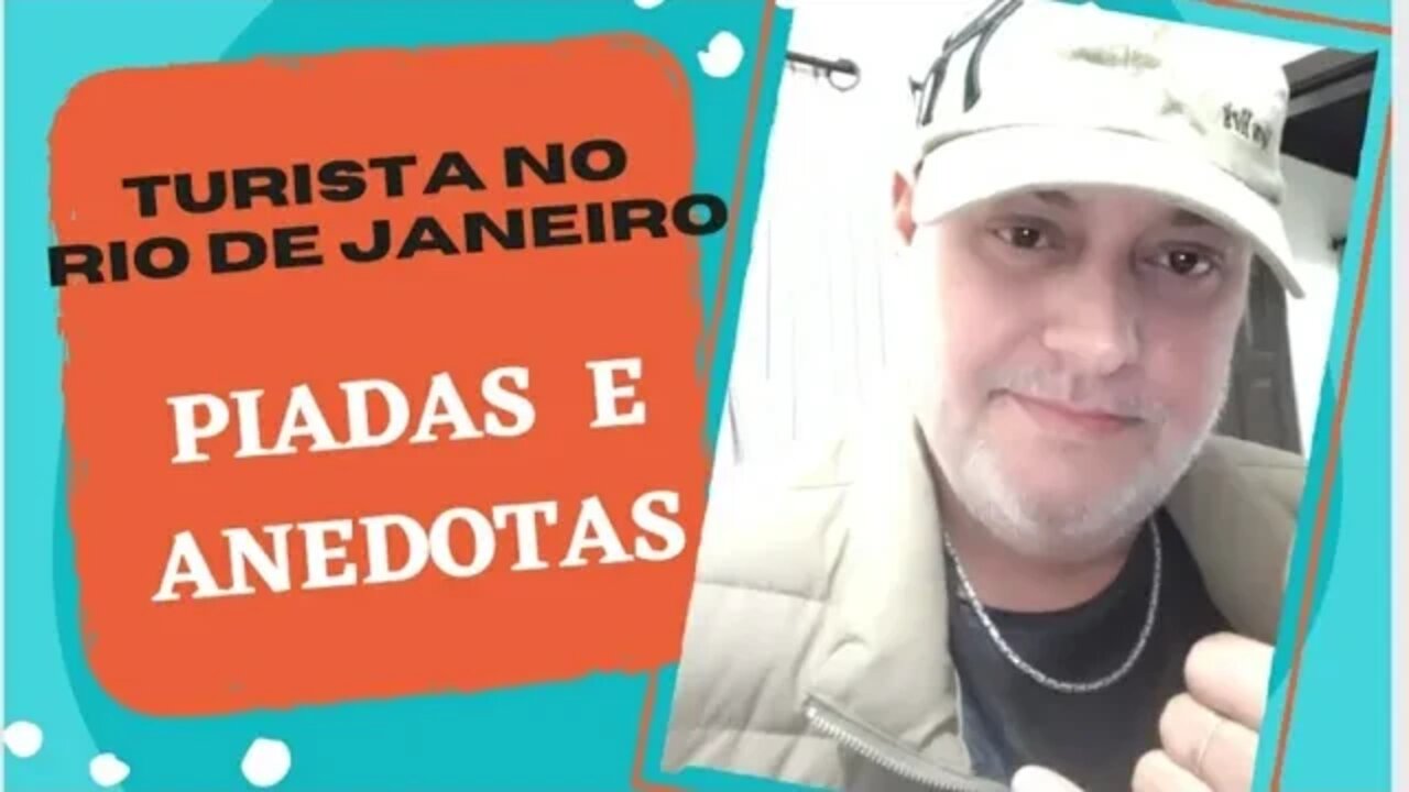 PIADAS E ANEDOTAS - TURISTA NO RIO DE JANEIRO - #shorts