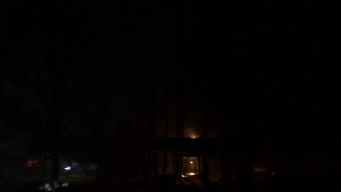 Thunder in Monticello Arkansas On Monday March 1st 2021
