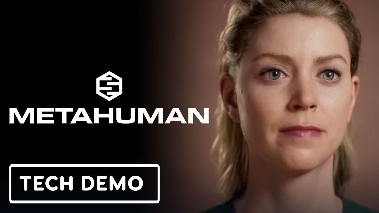 Metahuman - Real-Time Facial Model Animation Demo | State of Unreal 2023