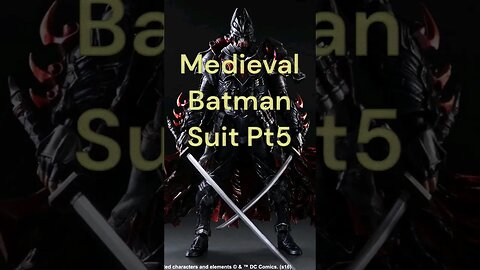 Medieval Batman Suit Pt5 #handmade #batman #suit #blacksmith