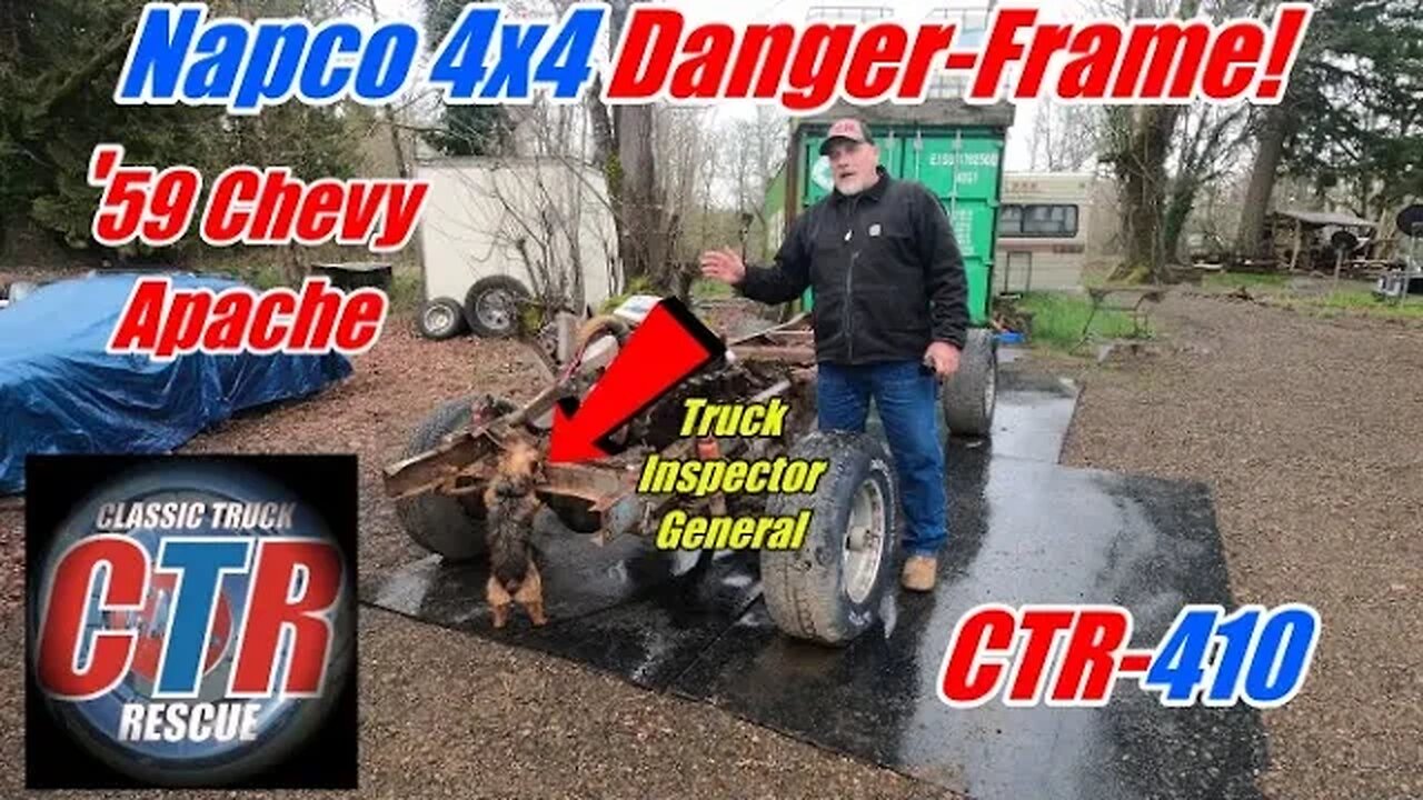 59 Chevy Napco Danger Frame!!