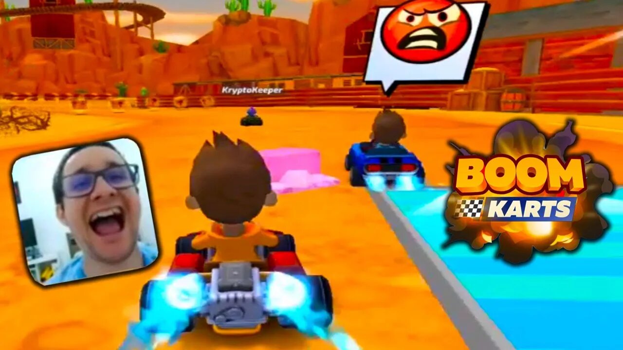 JOGO DE KART ARCADE MOBILE COMPLETO | Boom Karts