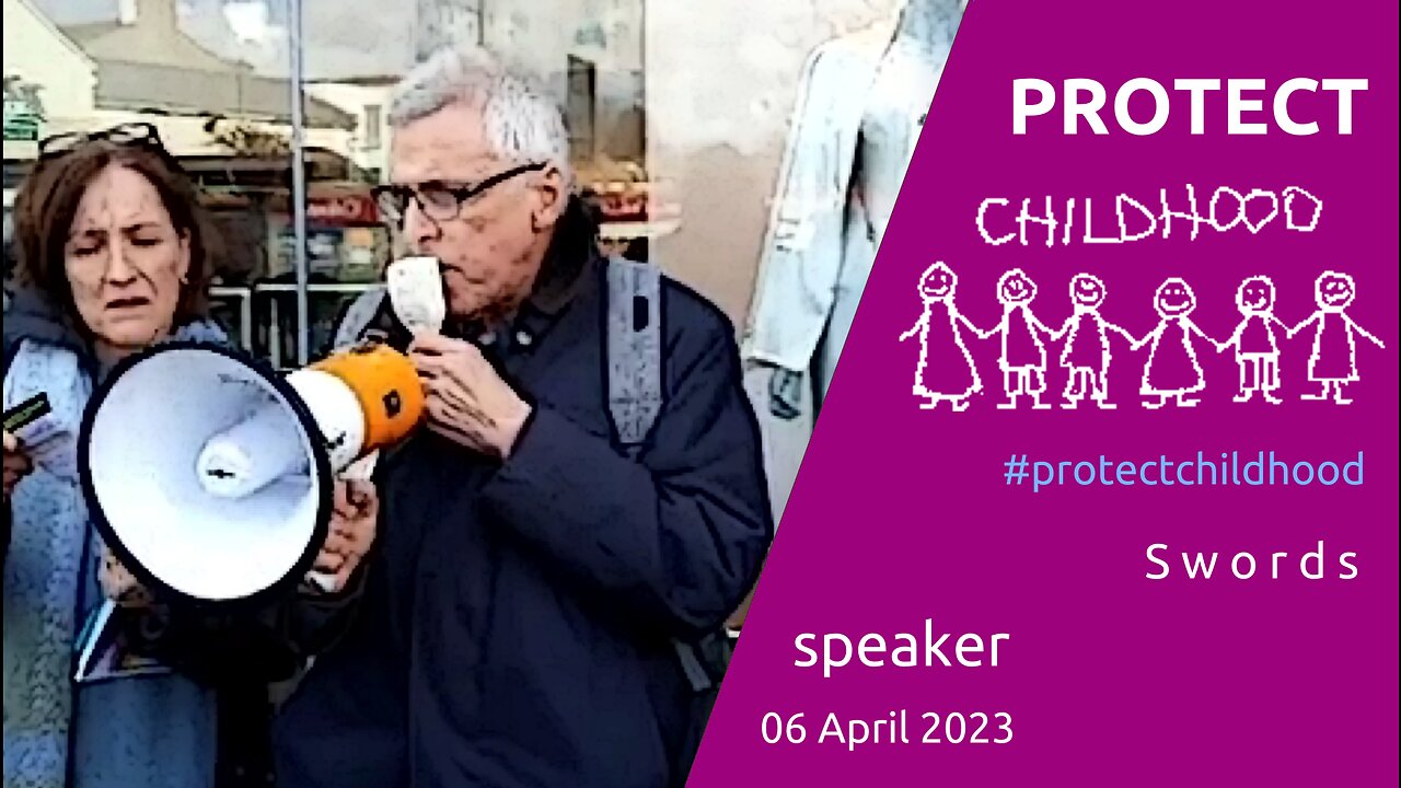 Speaker - Hold The Line to #ProtectChildHood - Swords, 06 April 2023