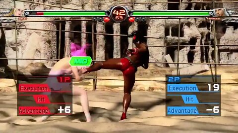 VF5FS match - Sarah (Risa 33) vs. Vanessa (Kruza)