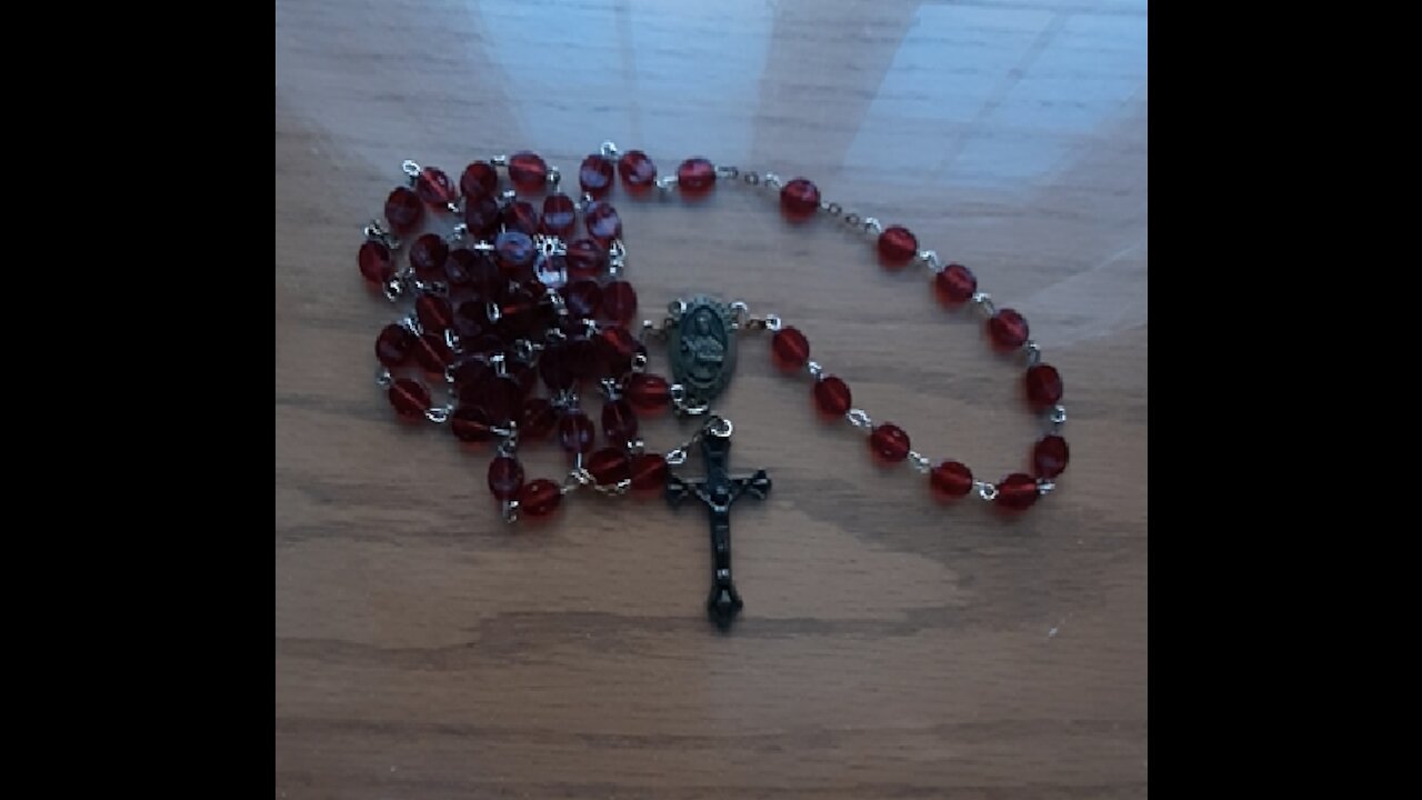 Single Rosary Decade: The Fifth Sorrowful Mystery, The Crucifixion.