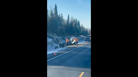 Head On Accident In Beardmore Ontario