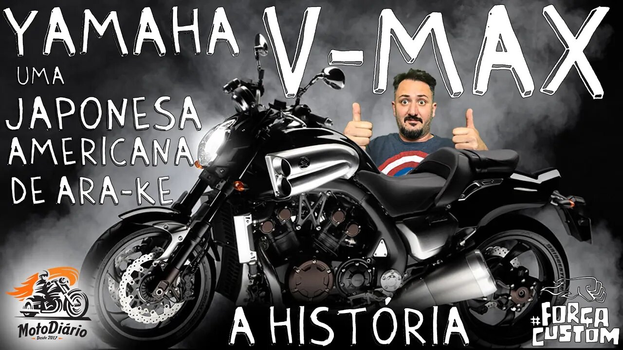 Yamaha V-MAX, uma Japonesa - Americana de ARA-KÊ que tem história