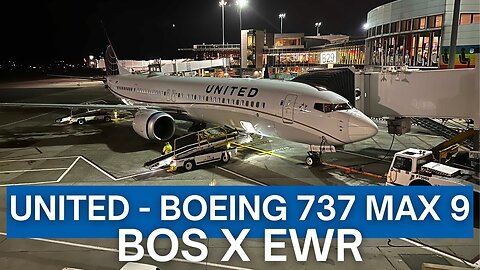 TRIP REPORT | United Airlines - Boeing 737 MAX 9 - Boston Logan (BOS) to NY - Newark (EWR) | Economy
