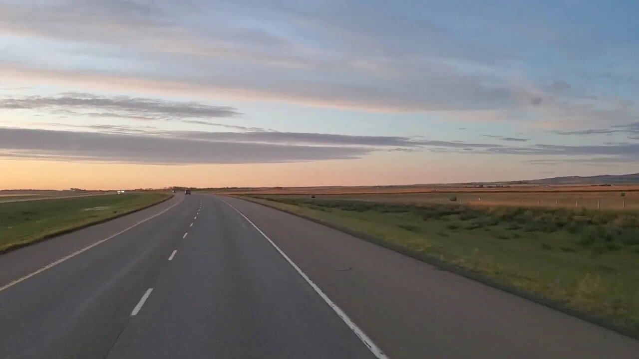 Alberta Canada route 2 9 20 2019 0830 South bound