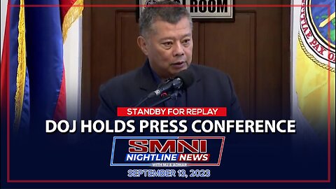 REPLAY: DOJ holds press conference | September 13, 2023