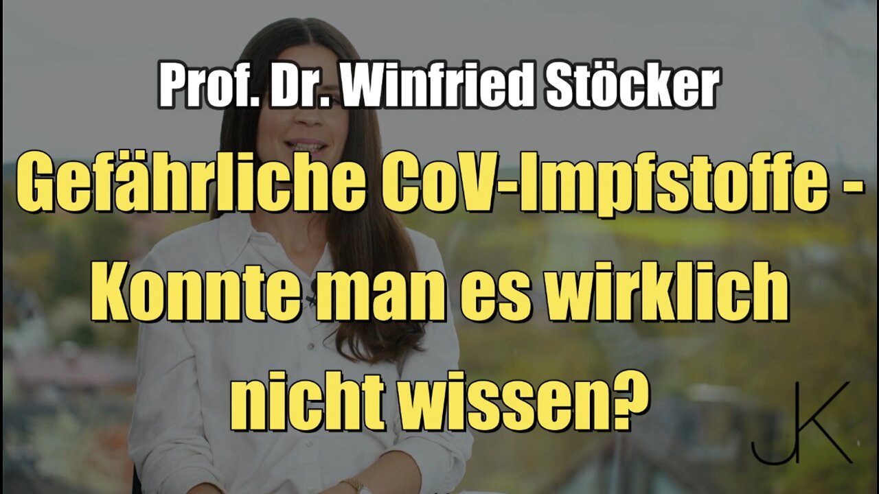 Gefährliche Impfstoffe - Konnte man es wirklich nicht wissen? | Prof. Dr. Winfried Stöcker