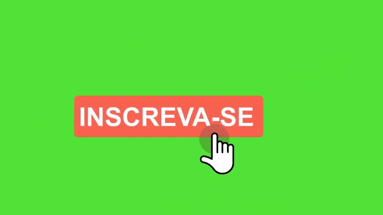 Chroma key botão inscreva-se green screen