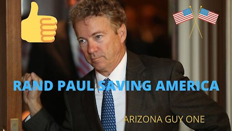 LISTEN TO DR. RAND PAUL HE KNOWS THE TRUTH