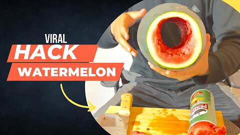 Viral hack of cutting a watermelon 😍🤩