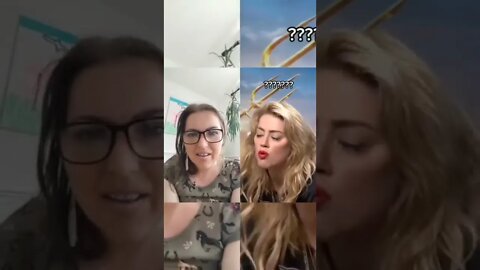 Is Amber Heard on something here? #aquaman #shorts