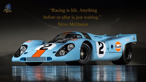 PORSCHE 917K STEVE MQUEEN TRIBUTE