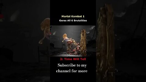 Mortal Kombat 1 - Geras all Brutalities