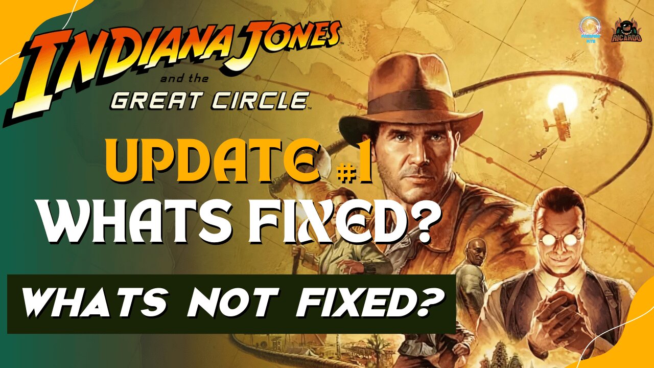 UPDATE 1 for Indiana Jones and the Great Circle is HERE!!