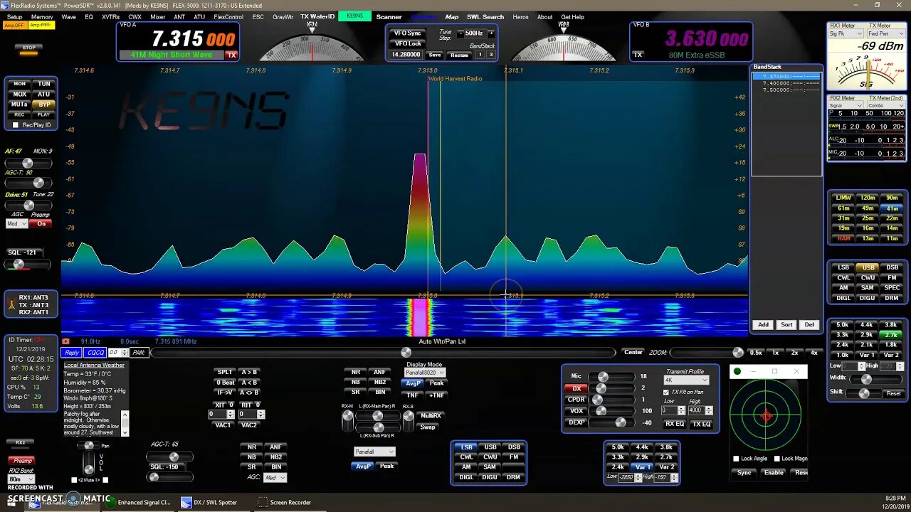 PowerSDR KE9NS v2.8.0.141