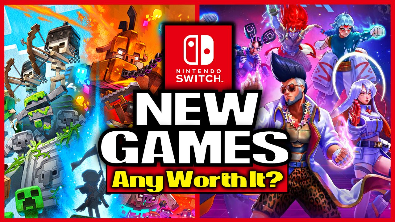 Minecraft Legends and 10 More New Games on Nintendo Switch This Week!