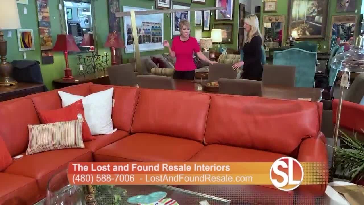 The Lost and Found Resale Interiors offers high quality resale shopping without the high price tag