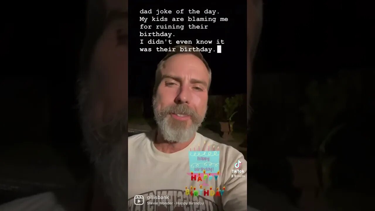 Dad Joke of the Day! #mattgillis