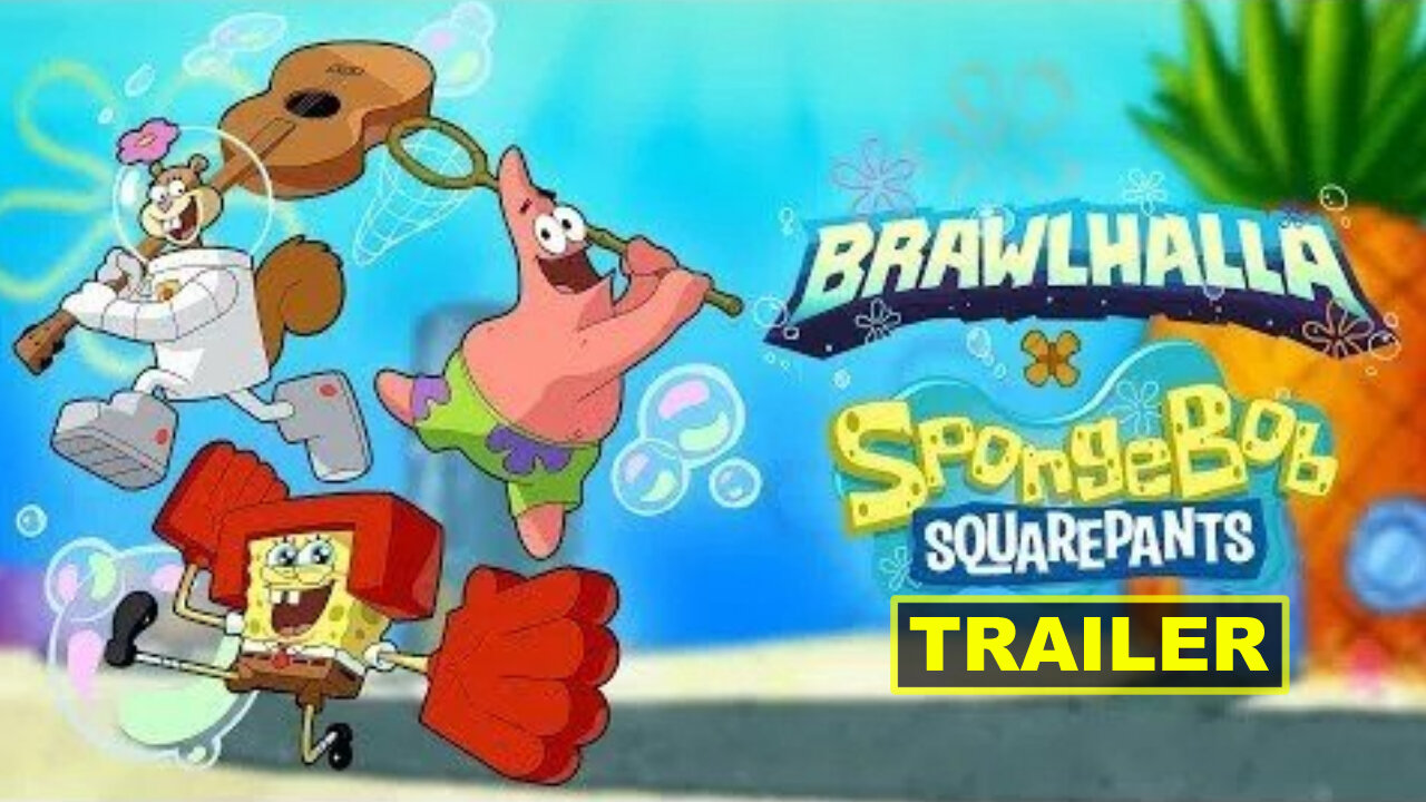 Brawlhalla X SpongeBob SquarePants - Official Crossover Reveal Trailer