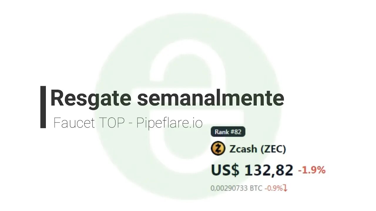 Faucet - PipeFlare - Zec (passo a passo) + 1FRL