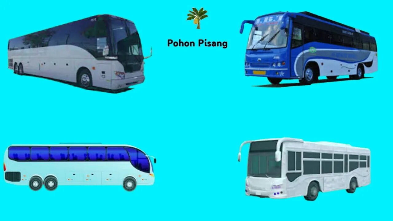 Tebak Gambar Mobil Bus Berwana Biru Dengan Benar