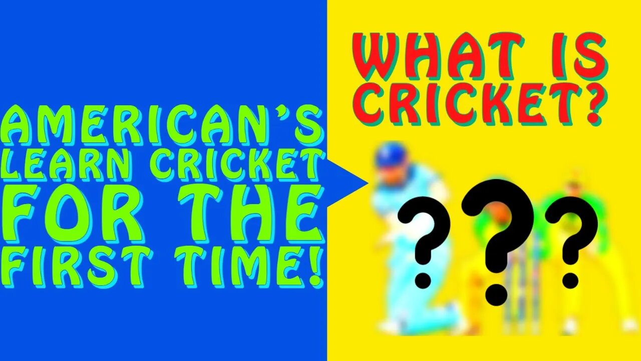 American's learn Cricket for the first time! | What Is Cricket?