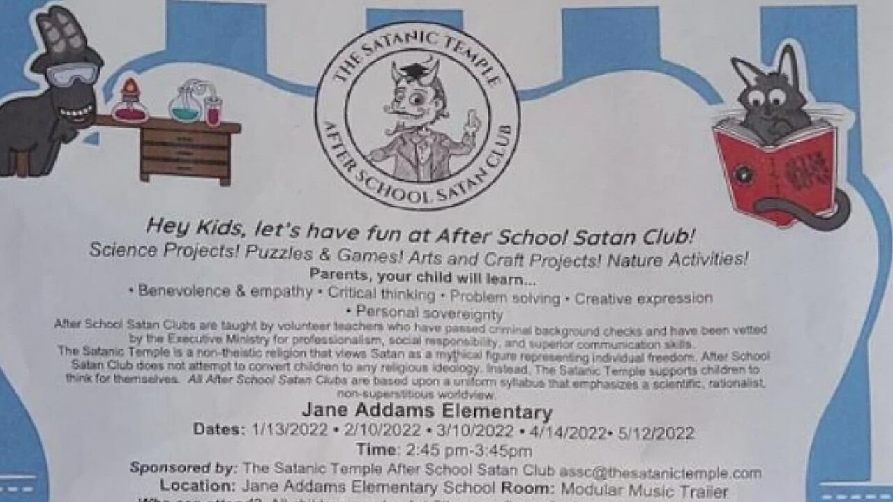 Obama Judge Forces School District To Allow Satanists To Teach Children ‘Satanic Virtues’