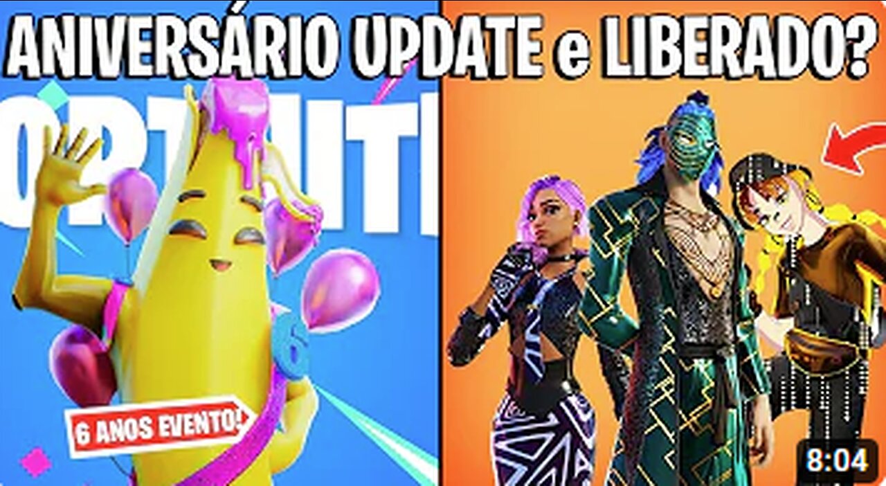 FORTNITE - RECOMPENSAS ANIVERSÁRIO, PEGAR SUPER NÍVEIS e BOKU NO HERO!