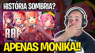 REACT Rap do Doki Doki Literature Club - SÓ PODE ESCOLHER UMA | PAPYRUS DA BATATA