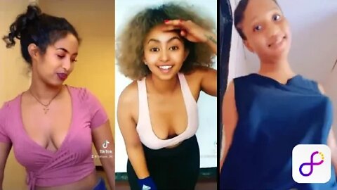 sexy ethiopian girls boobs dance | bouncing hot boobs in slow motion