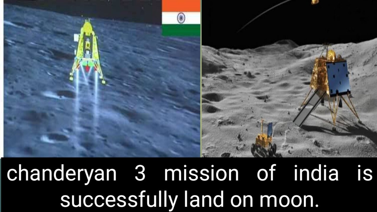 India moon mission is successfuly completed.