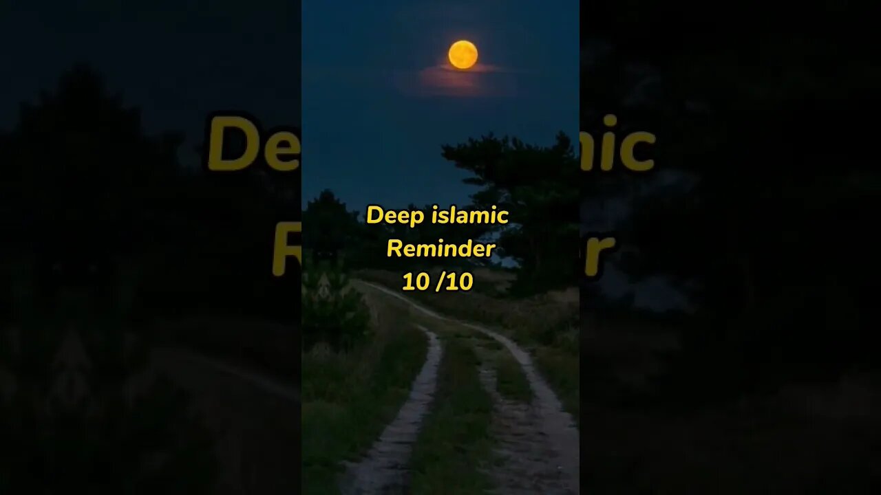 Deep islamic Reminder #islamicmotivation #youtubeshorts #islam #shorts #viral