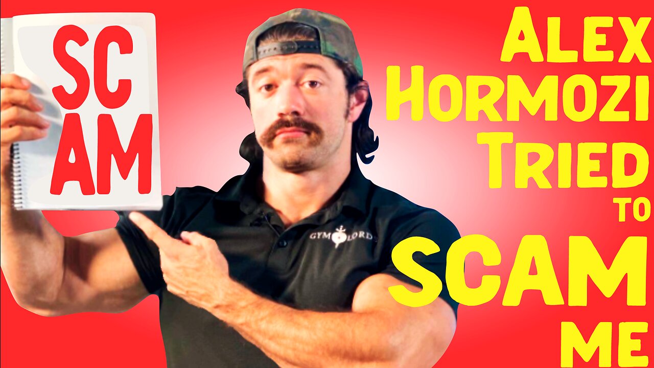 ALEX HORMOZI tried to SCAM ME ( True Story )