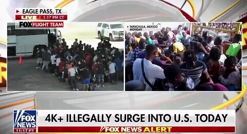 US Southern Border is out of control due to ILLEGAL INVASION