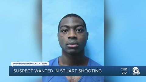 Suspect wanted in shooting at Stuart apartment complex