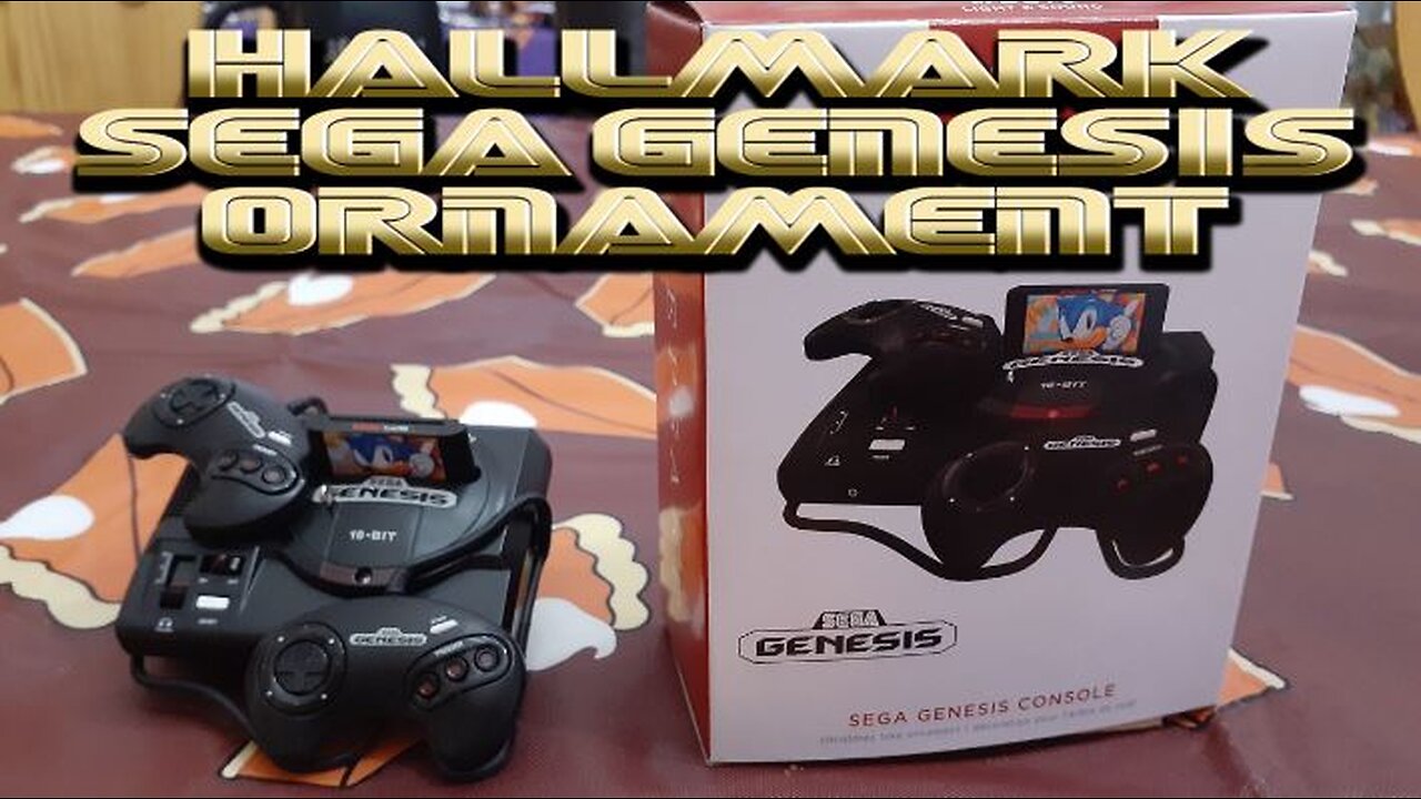 Hallmark Sega Genesis Keepsake Ornament.