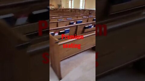 Is there a reason to go to church early? #ChurchMatters