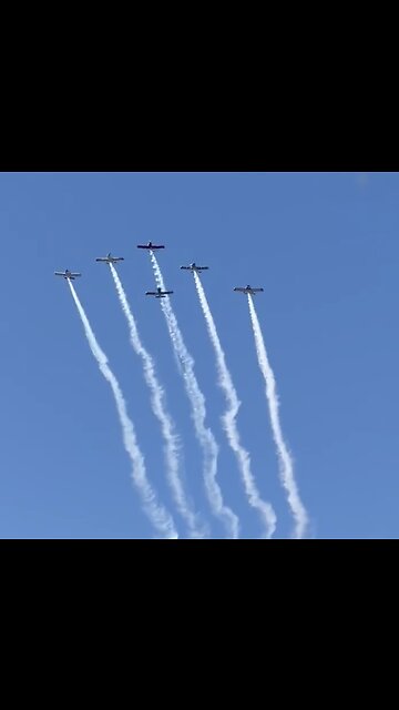 Picturesque Flyover at a Veterans Event in Missouri