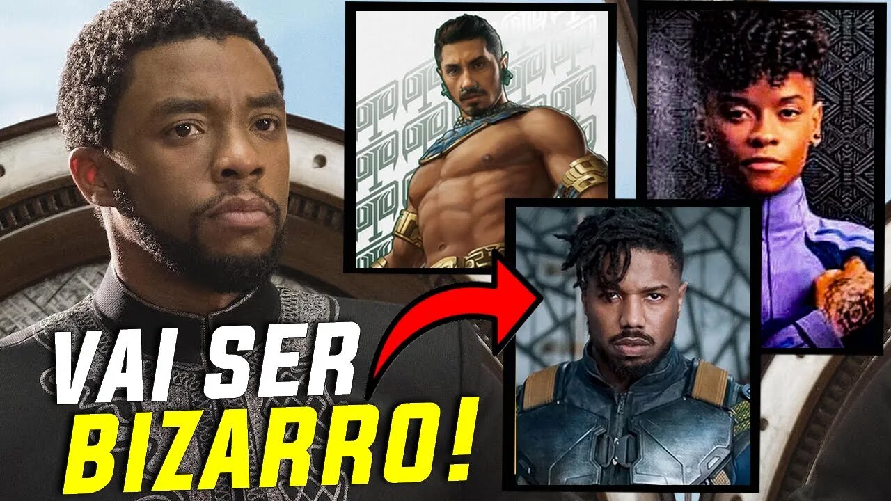 VAZOU ROTEIRO DE PANTERA NEGRA 2! WAKANDA FOREVER VAI SER UMA LOUCURA!