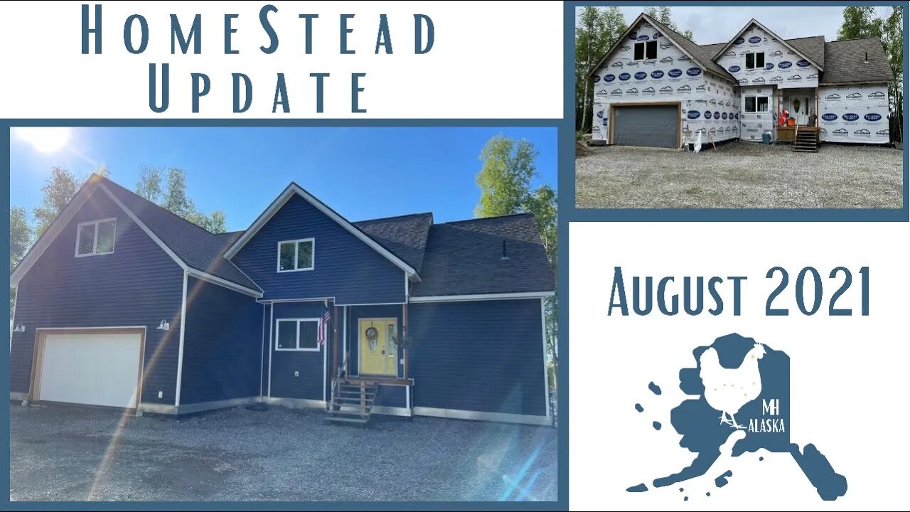 Homestead Update August 2021 | Siding in Alaska | Electrical